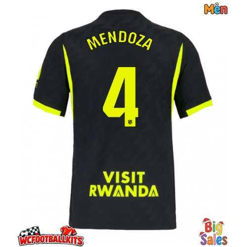 Atletico Madrid Rodrigo Mendoza #4 Replica Away Stadium Shirt 2026-27 Short Sleeve